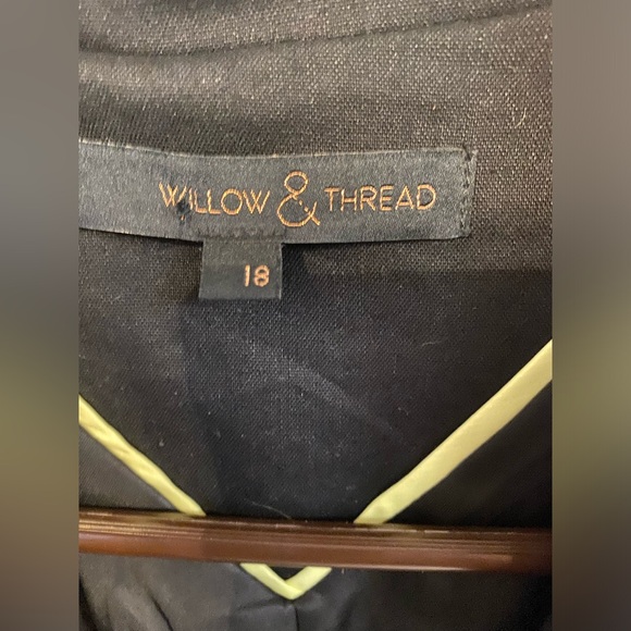 Willow & Thread | Blazer | Jacket Black Women - Picture 3 of 15